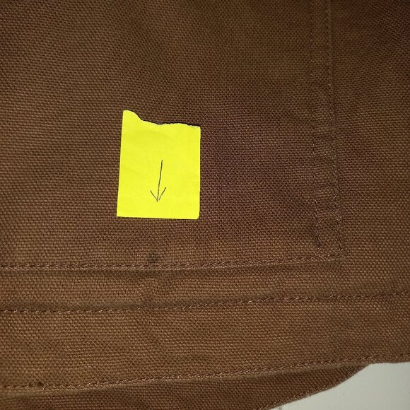Concealed Carry Canvas Vest - Brown | XL - Picture 7 of 9